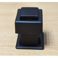 Упор дверний квадратний M-1023 Black чорний