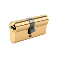 Цилиндровый механизм KALE 164 SNC (26x10x32) 68 мм желтая