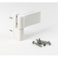Петля дверная АТ IDEAL  (33) Ral 9016 белая 120кг