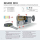 Циліндр AGB Scudo DCK 120 мм (40x80) ключ-ключ латунь