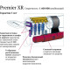 Серцевина замка APECS Premier XR-80 (35х45С)-C15-G золото з вертушкою