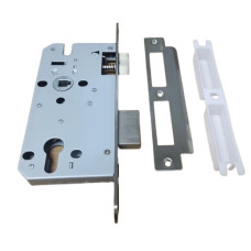 Корпус замка 72х55 мм аналог ABLOY, HEMEF, KFV,  HAFELE, BKS неіржавіюча сталь