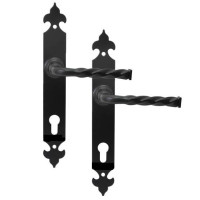 Ручка дверна Imperial Black EX 101 кована чорна