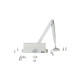 Дверной доводчик DORMA TS77 EN3 (60кг) с тягой  белый