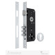 Замок врезной MUL-T-LOCK  85-45 3-SP (1-WAU DIN) хром