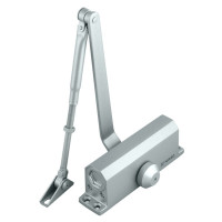 Доводчик дверний Fuaro DC-202 AL до 45 кг алюміній
