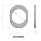 Броненакладка врезная AZF ANTITUBO H=25mm OLV желтая
