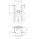Замок накладной Барьер 2P цилиндровый (ключ 80мм)