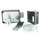 Замок накладной цилиндровый Калуга ЗН1А-СМ одноригельная