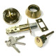 Замок врезной Deadbolt-101 (К-19) золото