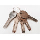 Цилиндровый механизм KALE 164 SM (T35x10x50) 95 мм с вертушкой никель