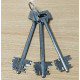 Гаражний замок Grandlock Komora-1R (безпружинний)