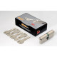 Циліндр AGB SCUDO 5000 PS 85 мм (T45x40) ручка-ключ мат.хром