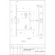 Механізм міжкімнатний APECS 5600-WC-СР хром