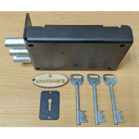 Замок накладний гаражний Краматорський Grandlock Kramator-1L ліва сторона