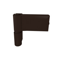 Петля дверная АТ IDEAL  (33) Ral 8019 коричневая 120кг