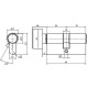 Циліндр ABUS X12R Compact 60 (30*30Т) Ni ключ-тумблер,5 кл.,нікель